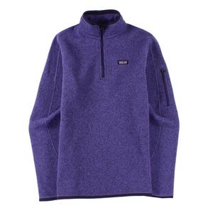 Patagonia Quarter-Zip Better Sweater in Violetti Purple